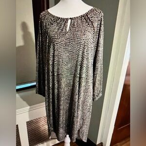 Snake Print Gerard Darel Tunic Dress